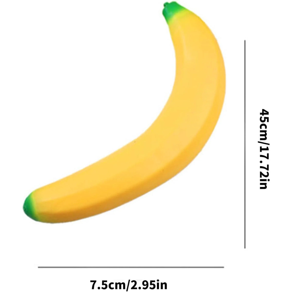 Huge Banana Squishy Stress-Relief Gift Squishy Squeeze Desk Decor for Anxiety Relief Fluffy Slow Rebound Squishies