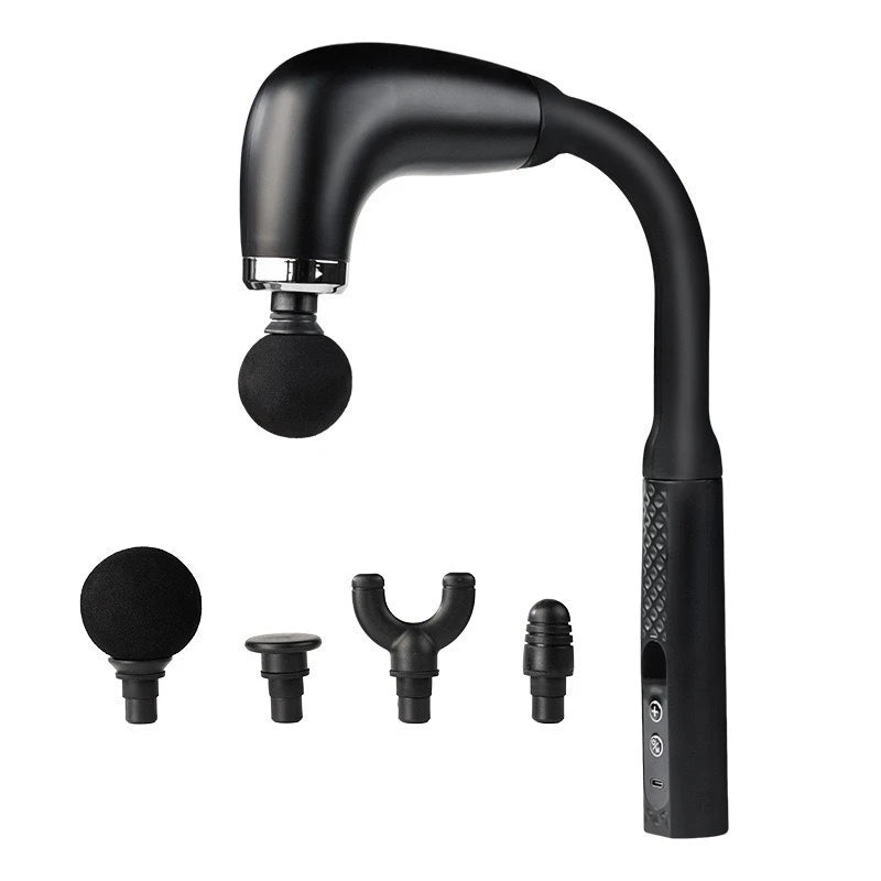 2025 New Smart Fascia Gun Electric Massager Massage Hammer Electric Fascia Gun Home Handheld Hammer Back Artifact Christmas Gift