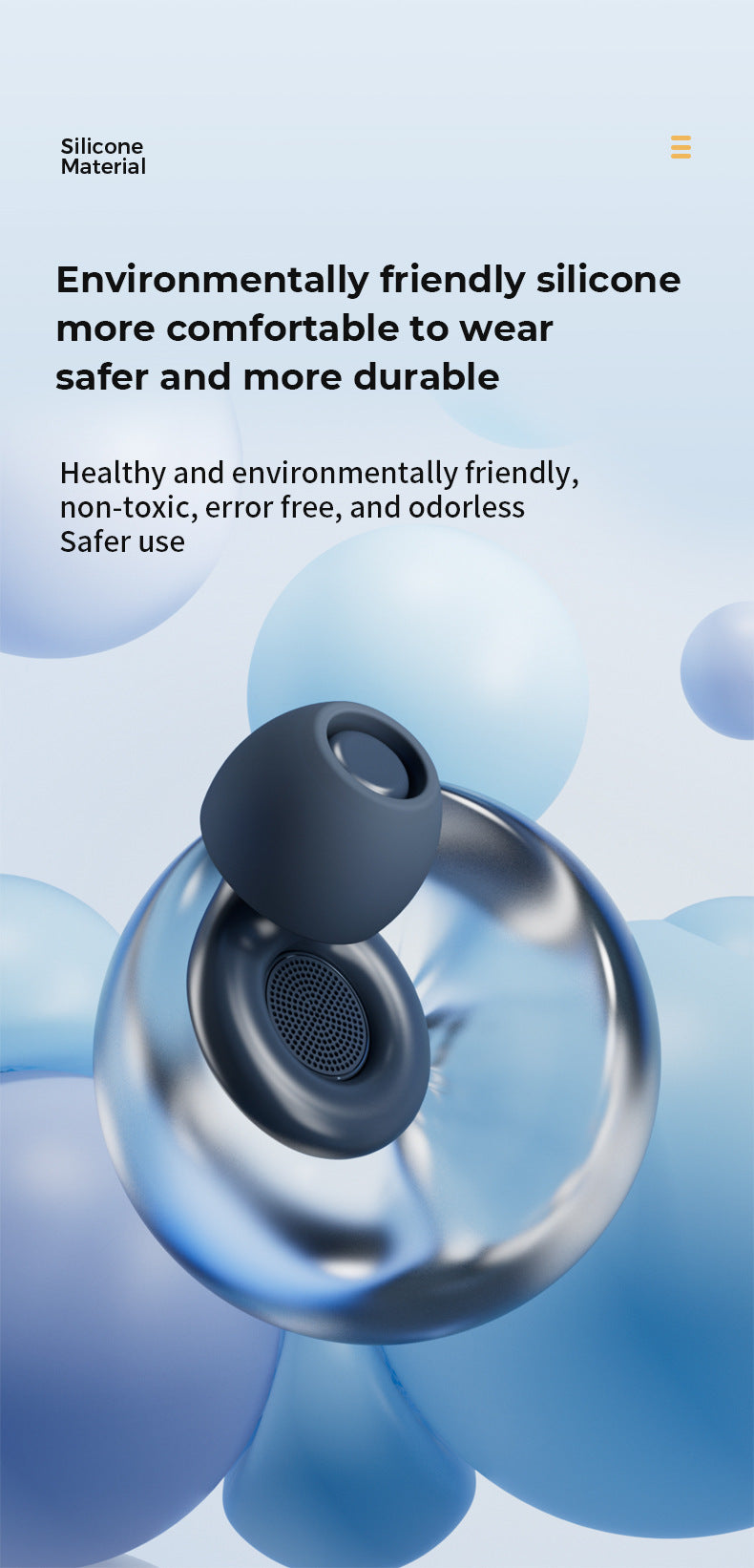 SonicShield Acoustic Isolation Earplugs | Reusable Silicone Noise Filter