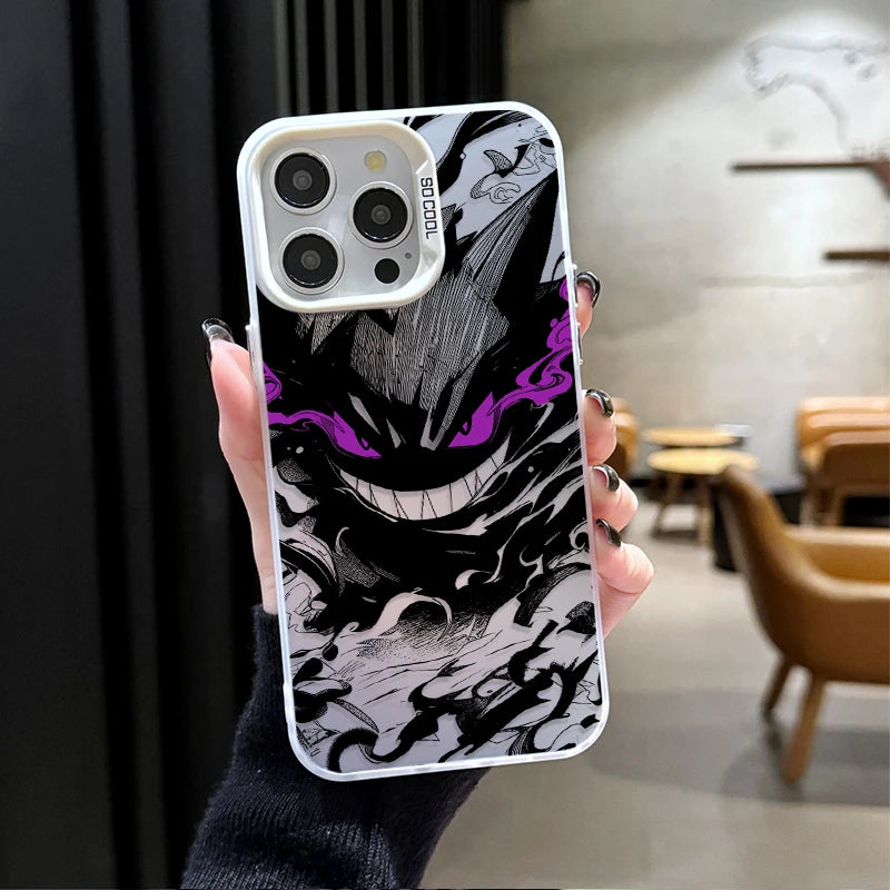 Gengar Phone Case - Prank Pokémon Plating Shockproof Cover