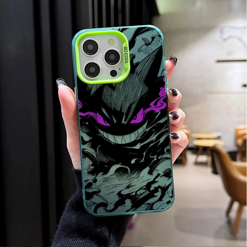 Gengar Phone Case - Prank Pokémon Plating Shockproof Cover