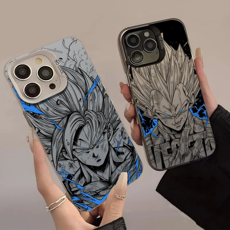 Dragon Ball Phone Case - Goku Vegeta Shockproof Back Cover