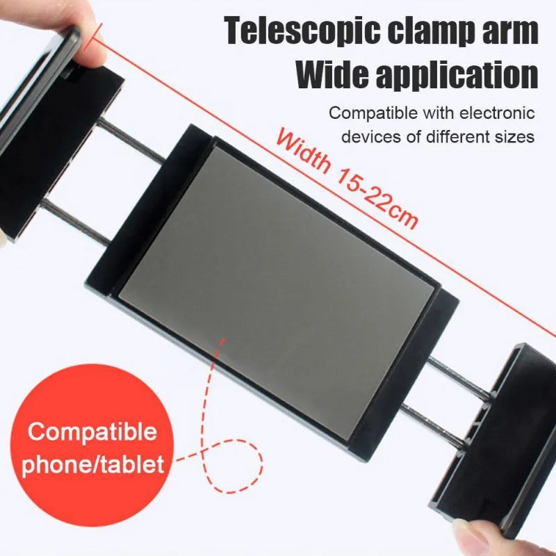 Car Headrest Tablet Mount - 360-Degree Rotating iPad Stand