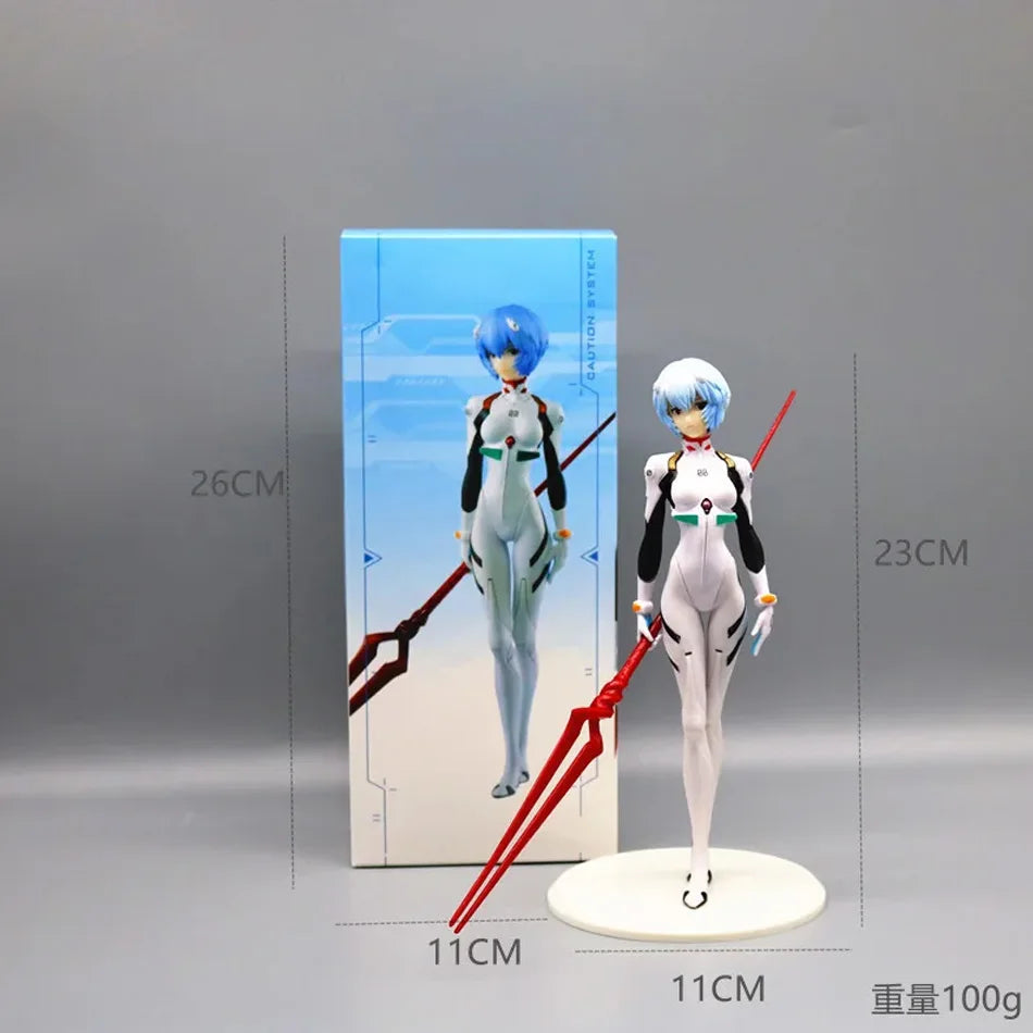 Rei Ayanami Figure - 23cm EVA Collectible PVC Model Toy