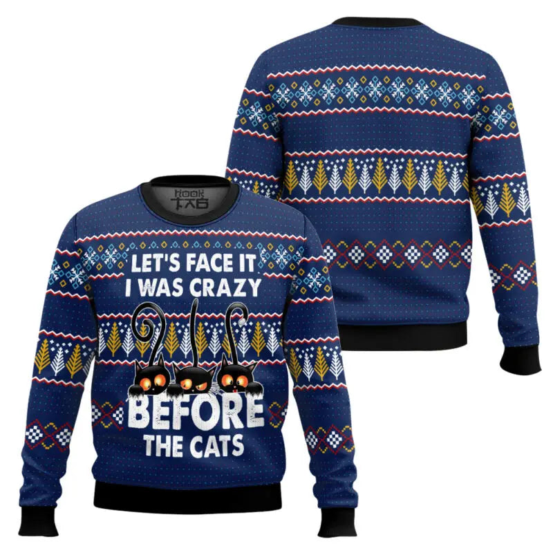 Merry Christmas Ugly Sweater - Retro Party Pullover