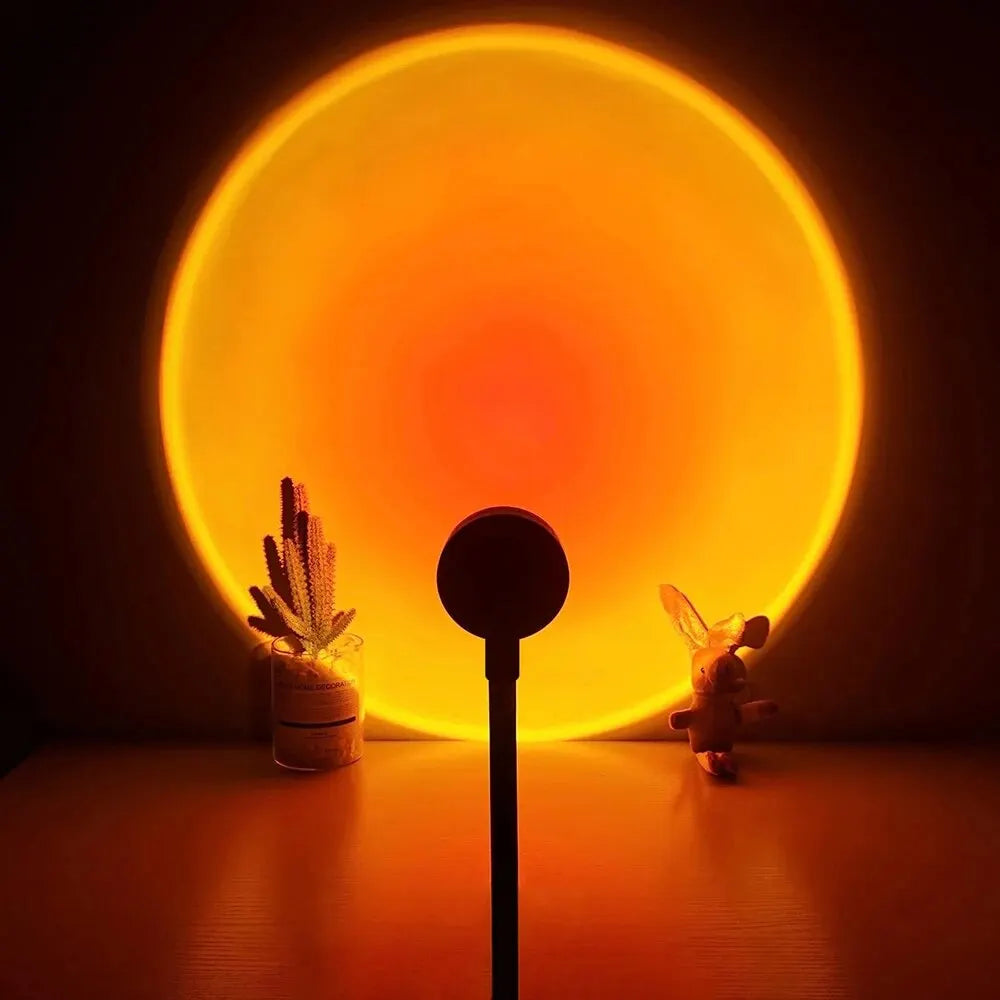 Sunset Projection Lamp - USB Ambient Night Light