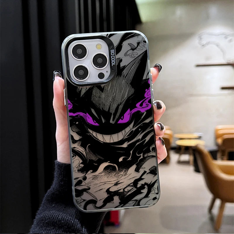 Gengar Phone Case - Prank Pokémon Plating Shockproof Cover