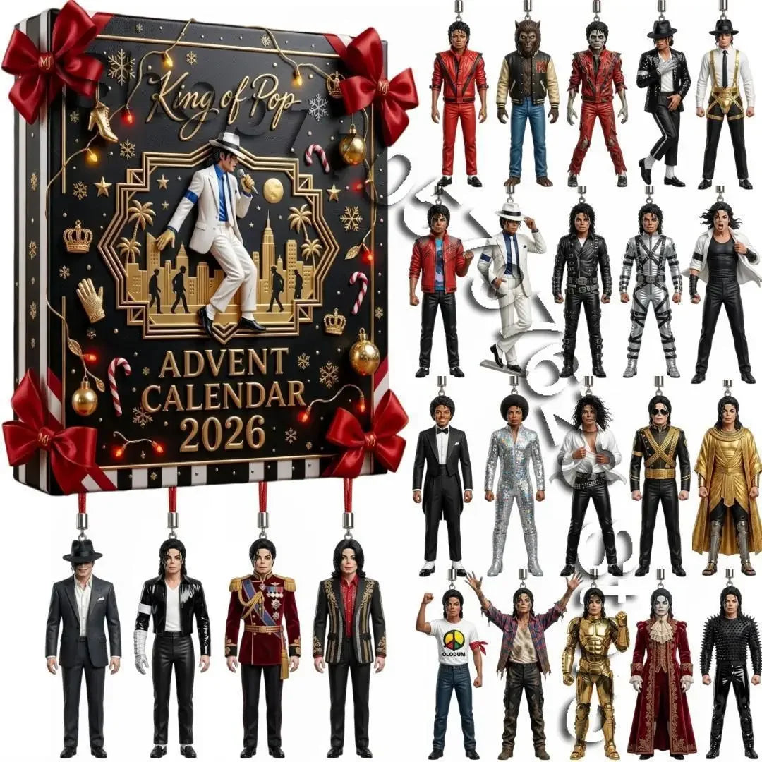 Advent Calendar - Michael Jackson Acrylic Tree Ornament