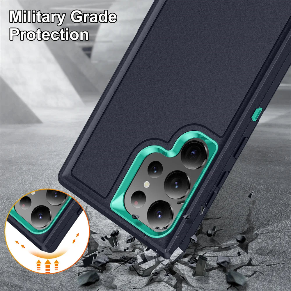 Samsung Armor Case - Military Shockproof PC + TPU Cover