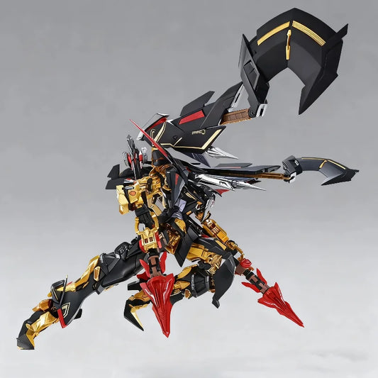 HG 1/144 Astray Gold Frame Assembly Model Kit Action Figures With Flight Pack Weapons Set Desktop Ornament Gift Collection Toys