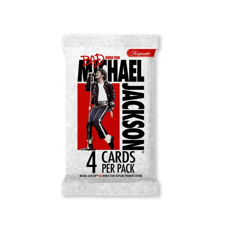 2025 Keepsake Michael Jackson Bad World Tour Hobby Box Premiere Edition Trading Cards Collection