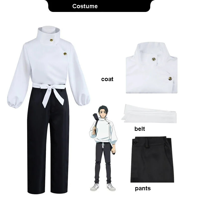 Anime Jujutsu Kaisen Yuta Okkotsu Cosplay Costume Men Costume Set