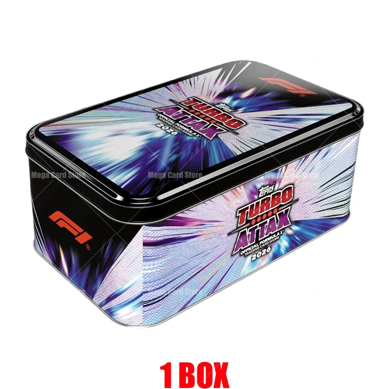 2026 Topps Turbo Attax Formula 1 Card Sealed Collection Set F1 Premium Holiday Birthday Gift for Adult Motorsport Collectors Men