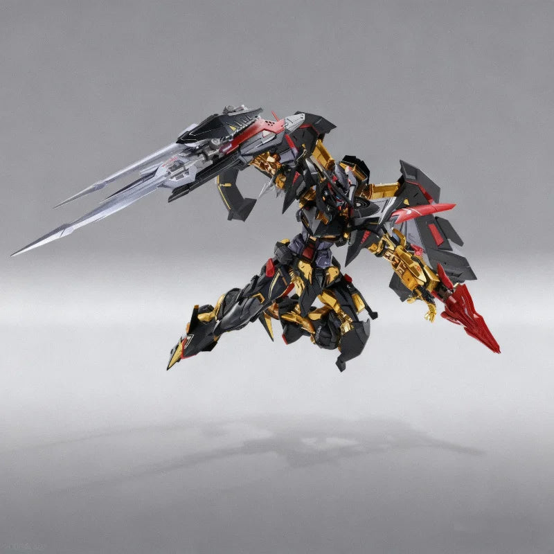 HG 1/144  Astray Gold Frame Assembly Model Kit Action Figures With Flight Pack Weapons Set Desktop Ornament Gift Collection Toys