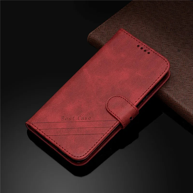 Premium Magnetic Flip Leather Case For Samsung Galaxy S26 S26FE S26Plus S26Ultra Plus Ultra Wallet Card Stand Slot Phone Cover