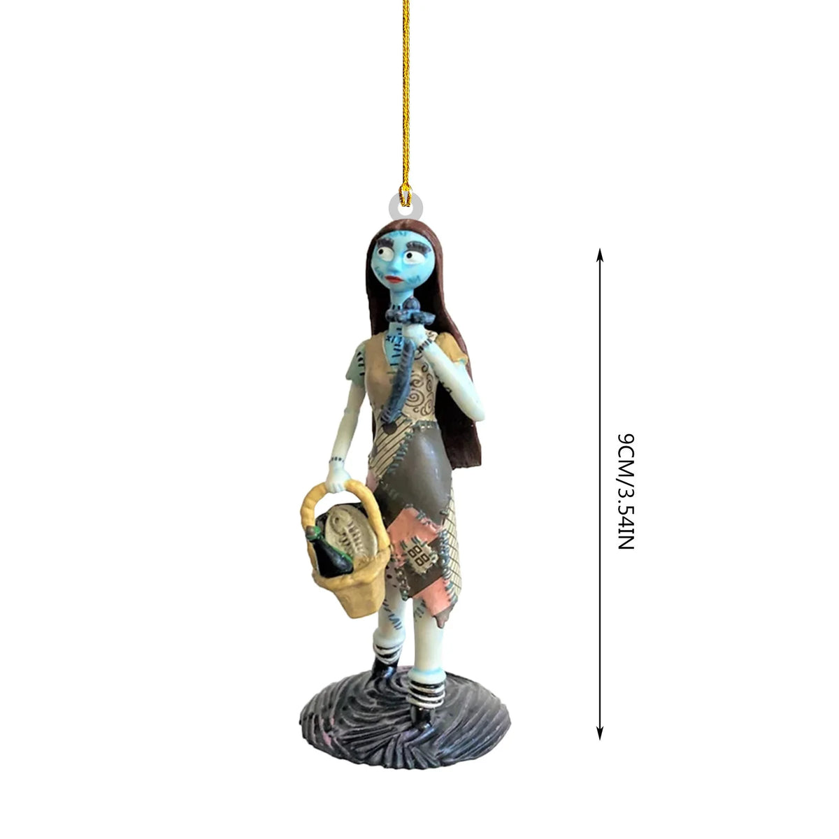 Nightmare Before Christmas Tree Ornament – Cute Cartoon Jack & Spooky Characters Hanging Pendant for Xmas Tree, Car & Holiday Decor