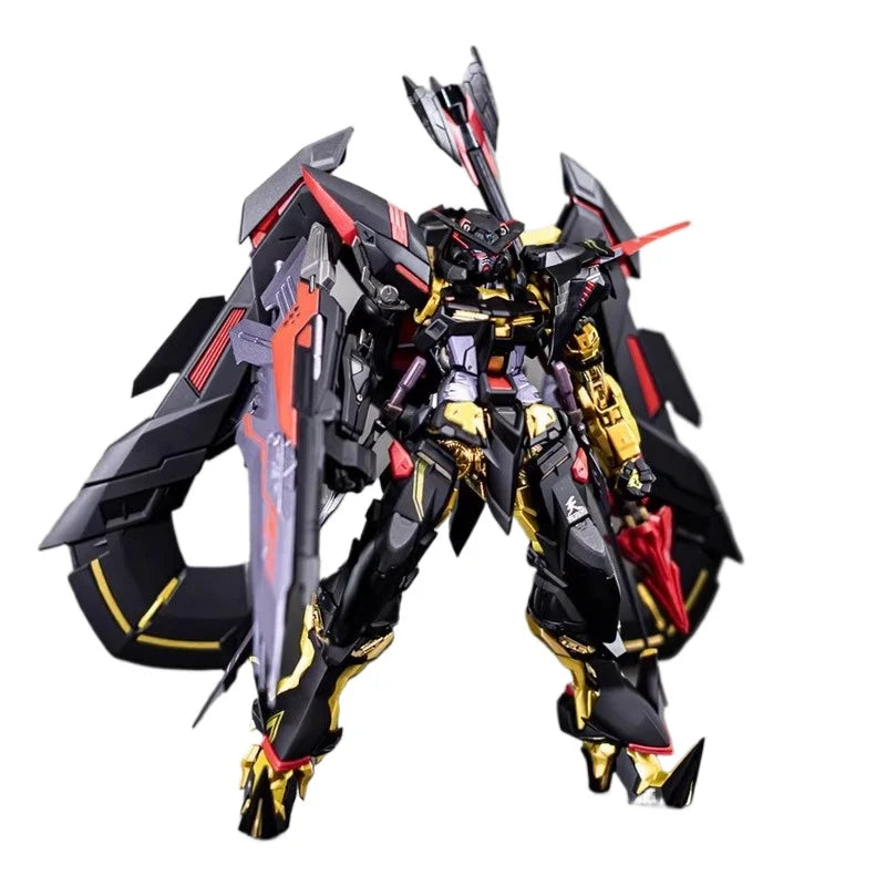 HG 1/144  Astray Gold Frame Assembly Model Kit Action Figures With Flight Pack Weapons Set Desktop Ornament Gift Collection Toys