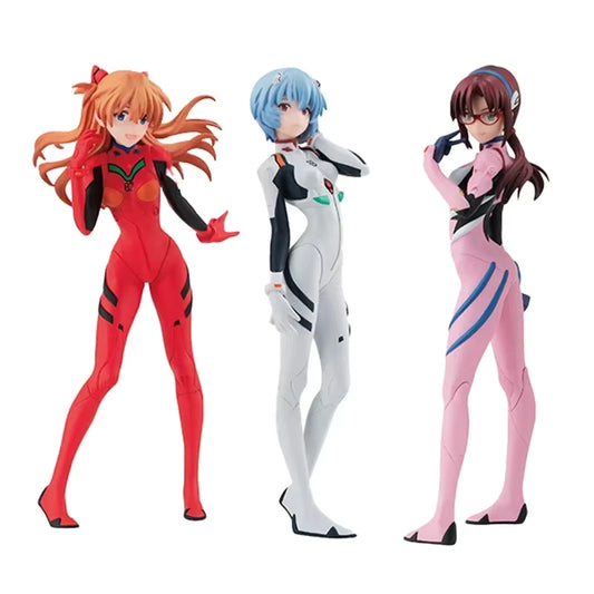 Evangelion Pilot Trinity:Ayanami Rei, Asuka Langley, Mari Makinami