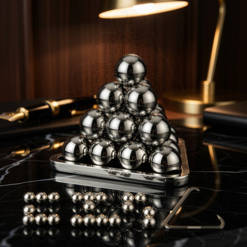 The Executive Enigma | Cast Metal Desk Sculptures