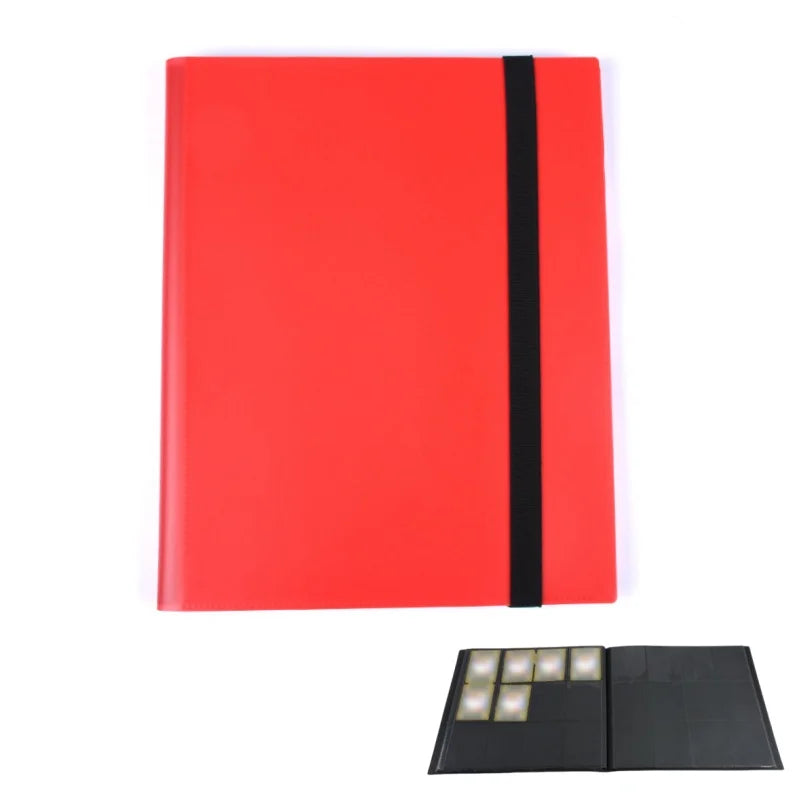 Premium Multi-Pocket Trading Card Binder-Holds 160/360/480 Cards-Durable PP Cover-Ideal for Basketball, Soccer,and Sports Cards