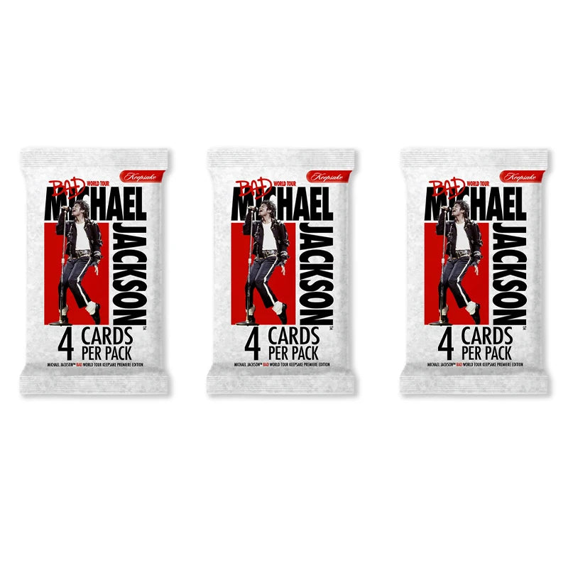 2025 Keepsake Michael Jackson Bad World Tour Hobby Box Premiere Edition Trading Cards Collection