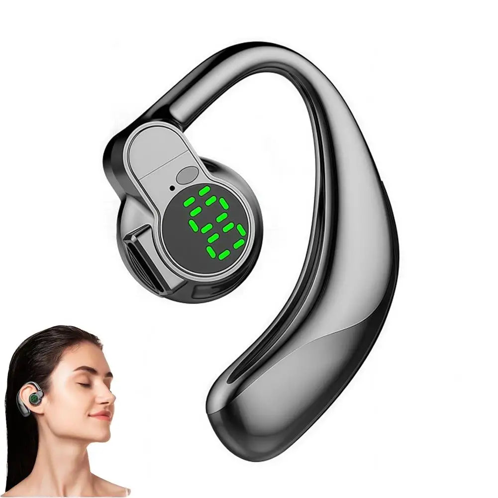 1-2Pcs Wireless Bluetooth Headphones Full Open Headset Air Conduction Ear Hook Earphones Noise Canceling Audifonos Sports