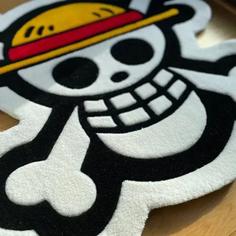 One Piece Carpet Anime Bedside Blanket Floor Mat Sofa Cushion Living Room Bedroom Kitchen Carpet Footrest Home Decoration Gift