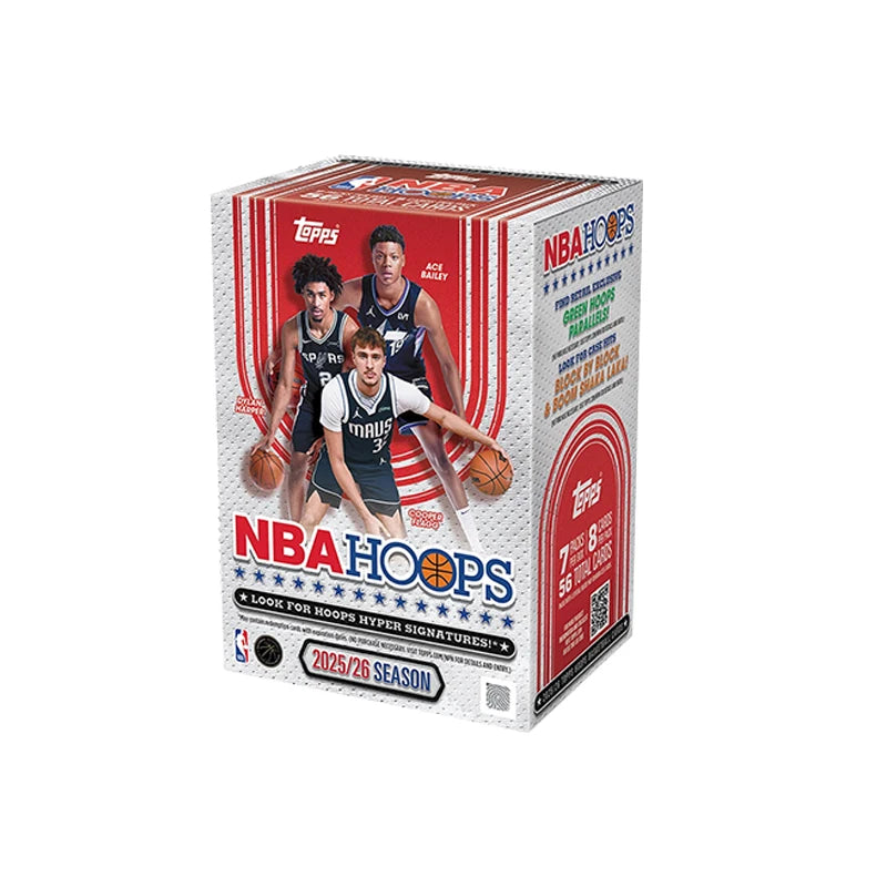 2025-26 Topps Hoops NBA Basketball Series Star Collection Card Factory Sealed Value Box