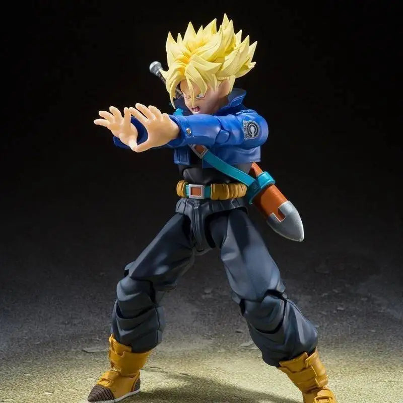 Dragon Ball Z  Super Saiyan Trunks with Broadsword & Alternate Head Sculpt - 15cm