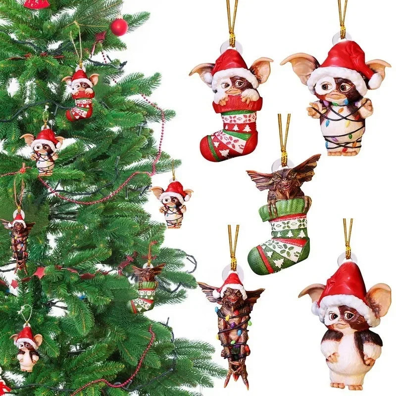 MIDNIGHT MOGWAI | Gremlins Gizmo Archival Christmas Tree & Car Mirror Ornament