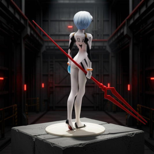 Rei Ayanami (綾波レイ) & Spear of Longinus  EVANGELION