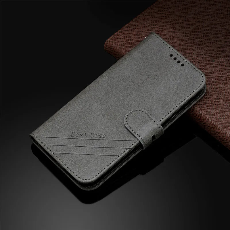 Premium Magnetic Flip Leather Case For Samsung Galaxy S26 S26FE S26Plus S26Ultra Plus Ultra Wallet Card Stand Slot Phone Cover