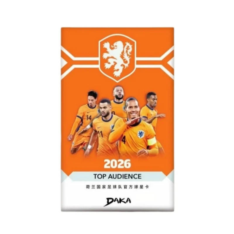 Daka Genuine 2025-26 Real Madrid Barcelona Top Audience Series 2 Football Star Collection Card Football Club Official Box Gifts