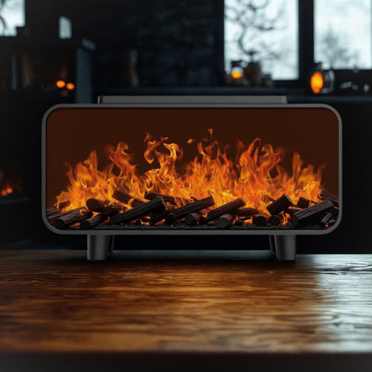 Ember Mist Ultrasonic Flame Aroma Diffuser | Multi-Color LED Edition
