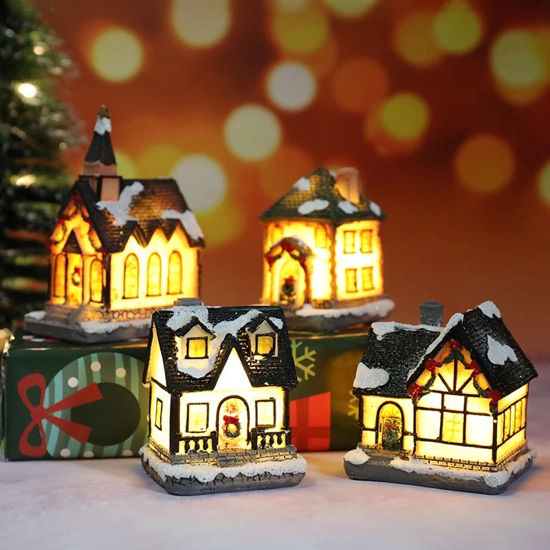 Christmas House Night Light - Kids Gift & Holiday Decor