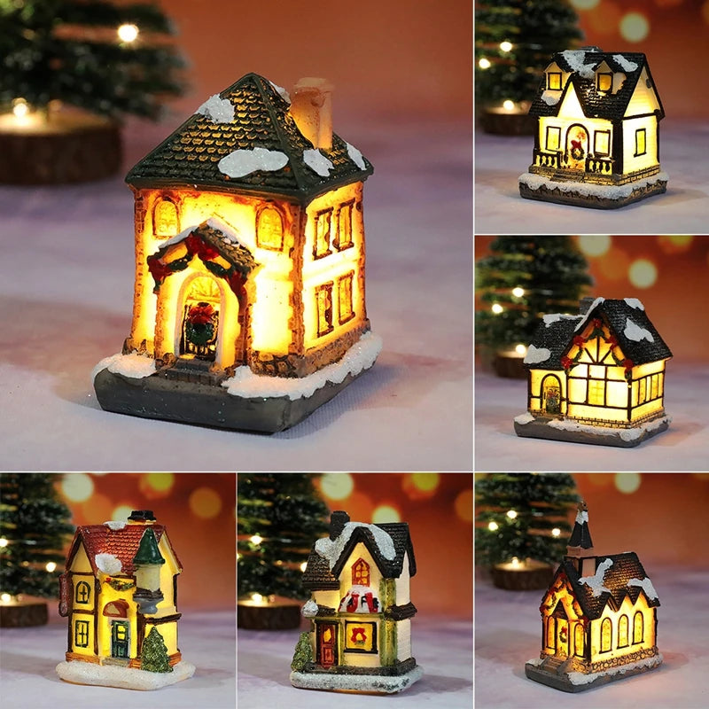 Christmas House Night Light - Kids Xmas Gift & Decor