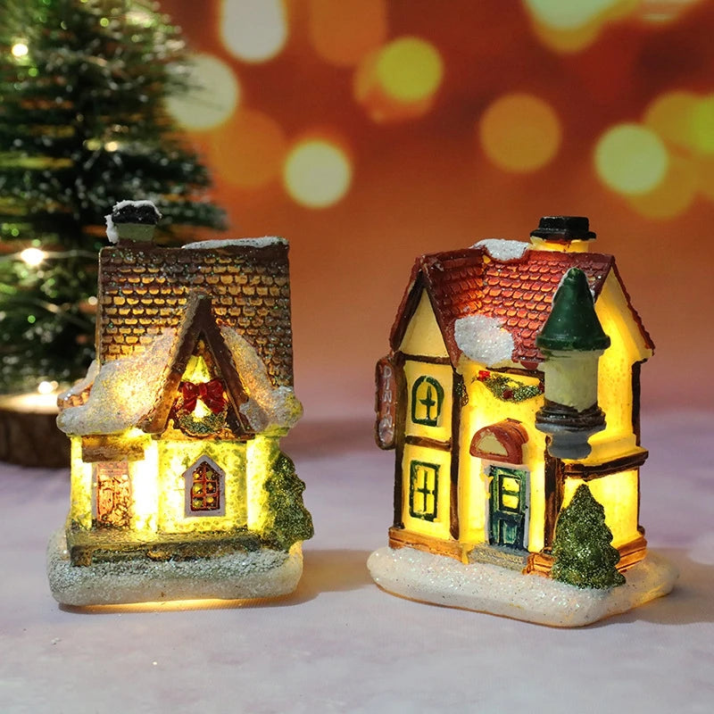 Christmas House Night Light - Kids Xmas Gift & Decor