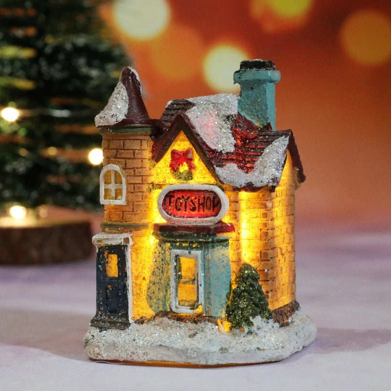 Christmas House Night Light - Kids Xmas Gift & Decor