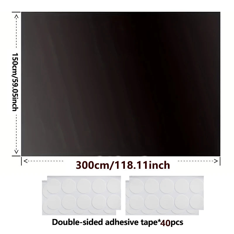 Portable Blackout Curtain - DIY Removable Window Shade
