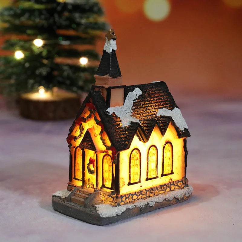 Christmas House Night Light - Kids Gift & Holiday Decor