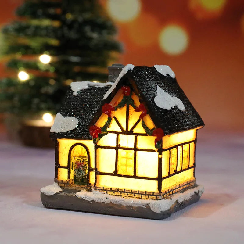 Christmas House Night Light - Kids Xmas Gift & Decor