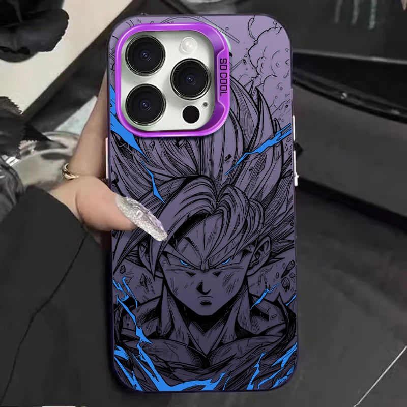 Dragon Ball Phone Case - Goku Vegeta Shockproof Back Cover