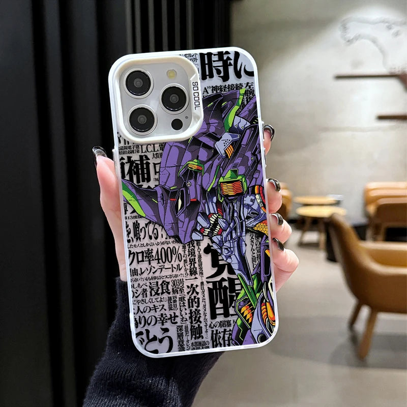 Evangelion Phone Case - Cool Anime Hard Shockproof Cover