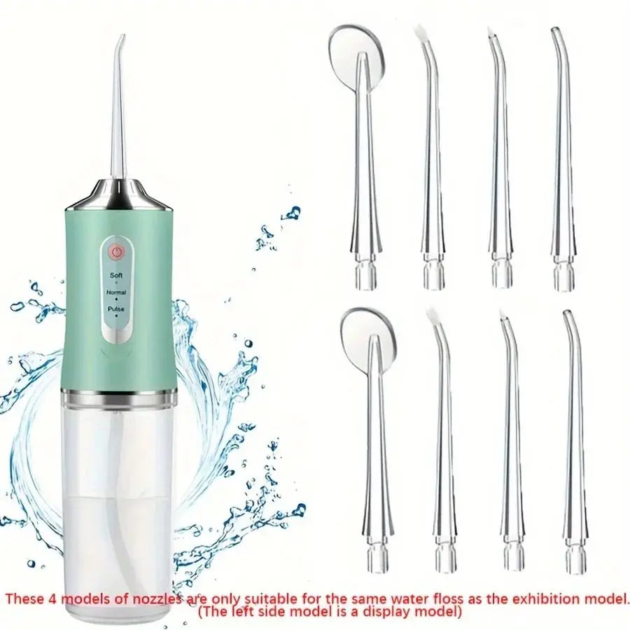 Oral Irrigator Nozzles - 8 Pcs/Set Replaceable Dental Water Jet Tips
