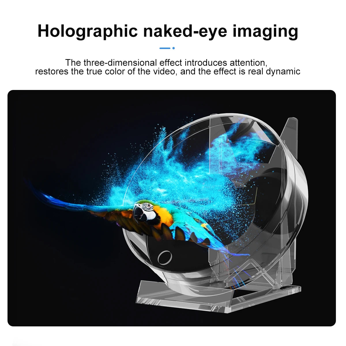 Mini 3D Hologram Fan - HD Projector for Stores & Parties