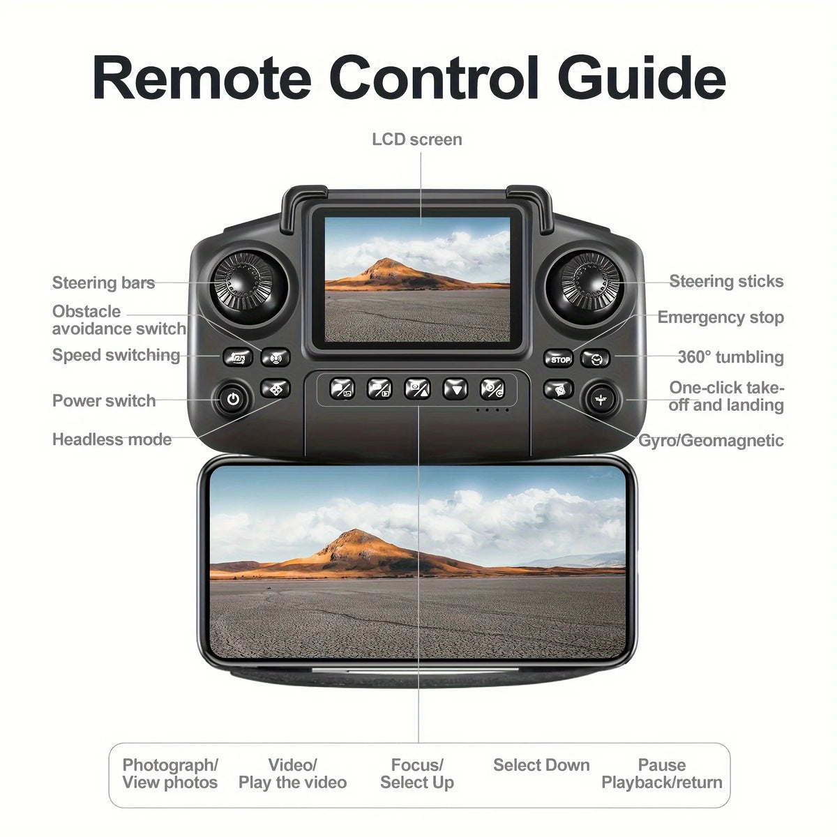 E88 PRO MAX Foldable Drone - 8K Dual Camera Quadcopter