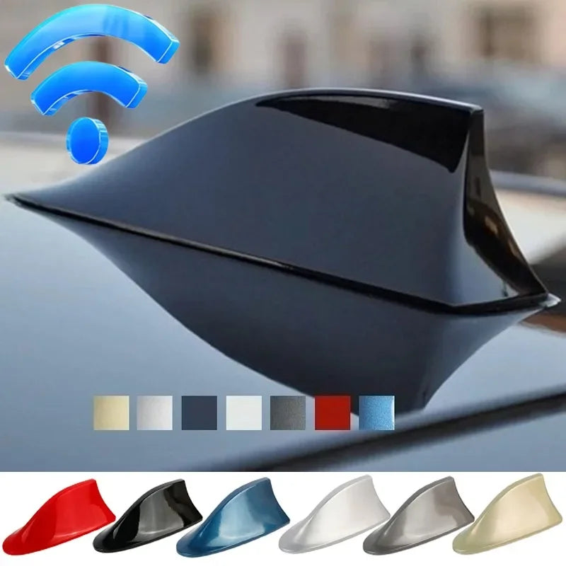 Car Shark Fin Antenna - FM Signal Exterior Styling Part