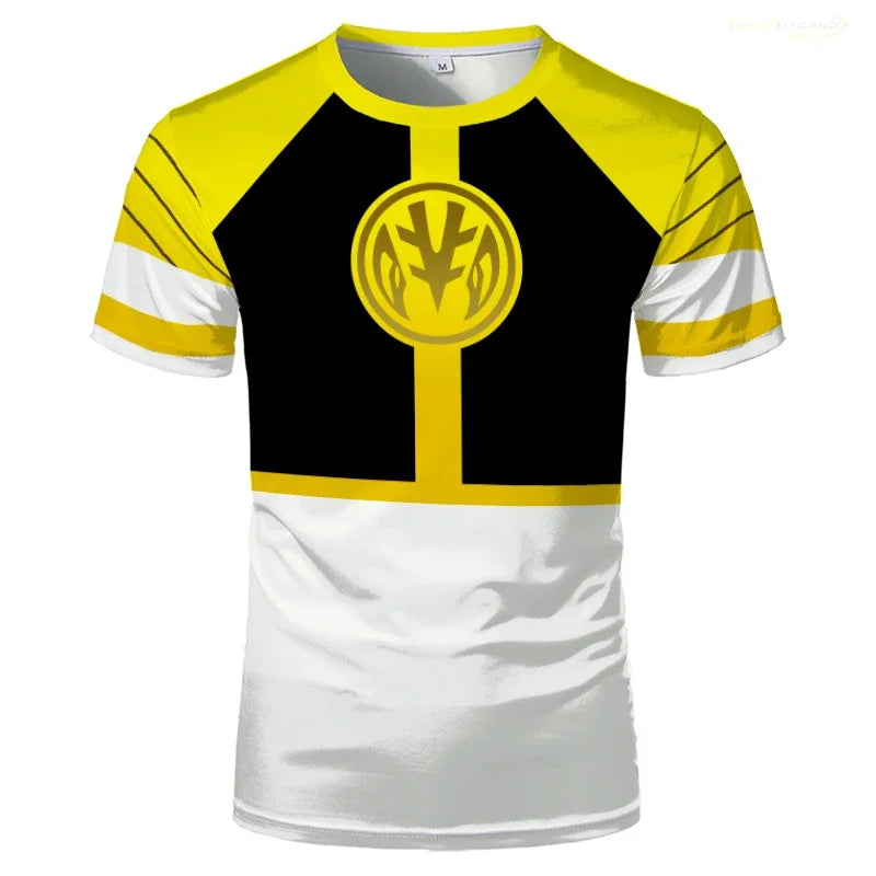 Mighty Morphin Sweater - Multi Color Ranger Holiday Pullover