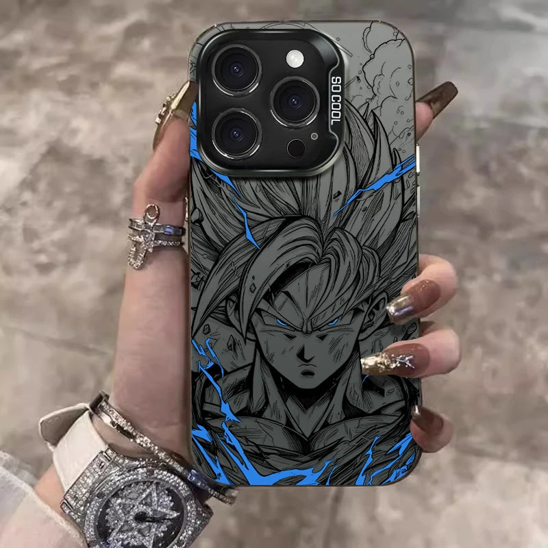 Dragon Ball Phone Case - Goku Vegeta Shockproof Back Cover