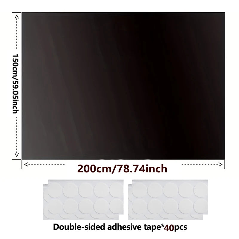 Portable Blackout Curtain - DIY Removable Window Shade